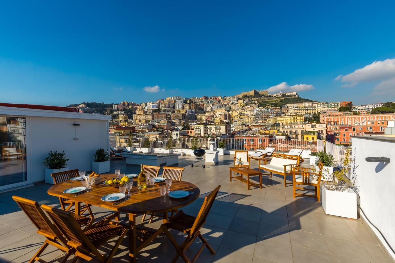 Poerio Rooftop Luxury Apartament Leilighet Napoli Eksteriør bilde