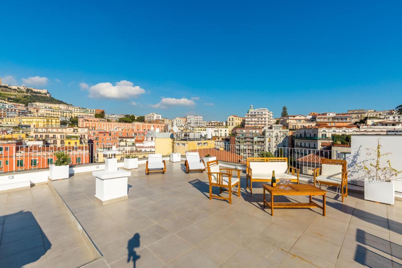 Poerio Rooftop Luxury Apartament Leilighet Napoli Eksteriør bilde