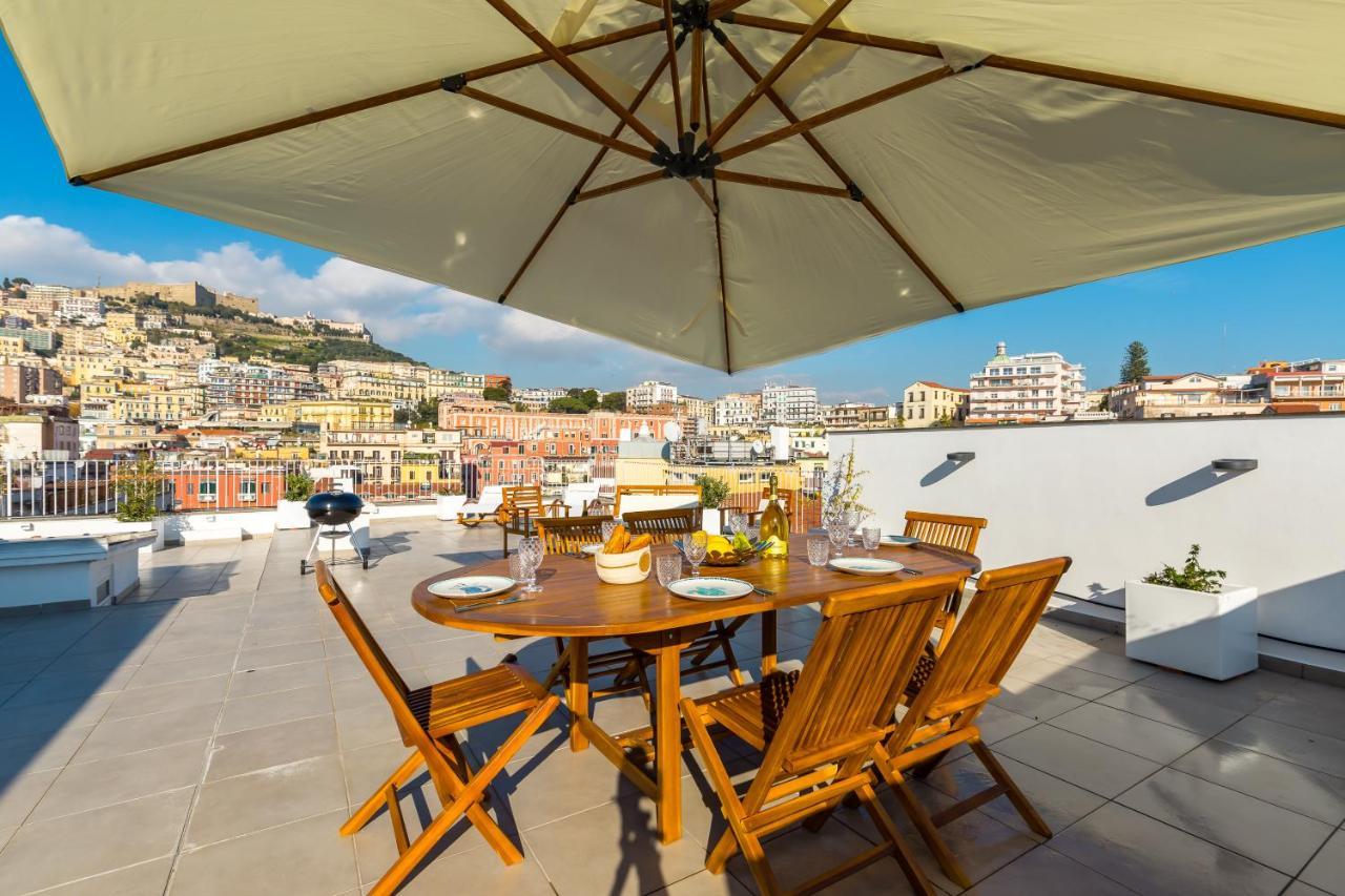 Poerio Rooftop Luxury Apartament Leilighet Napoli Eksteriør bilde