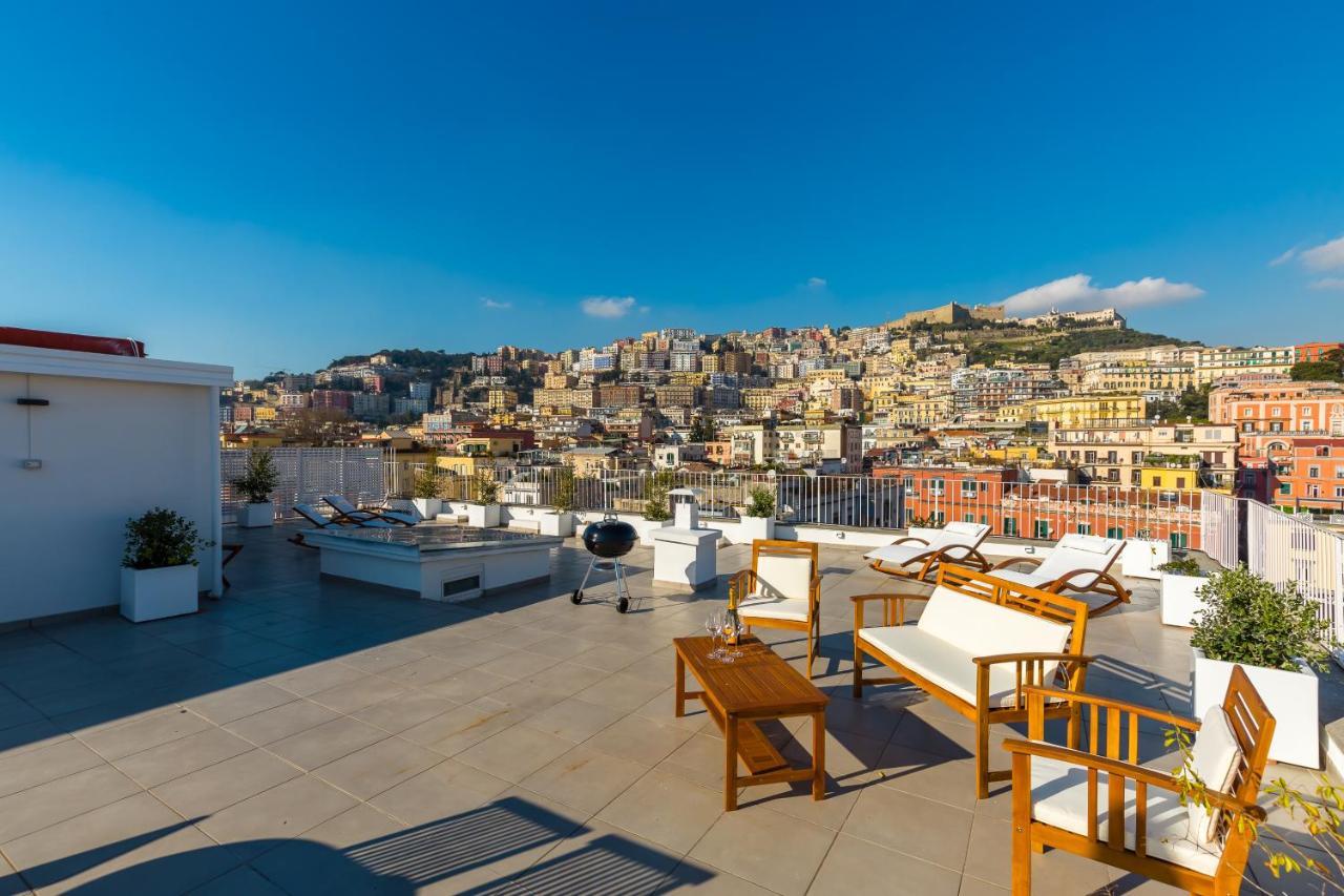 Poerio Rooftop Luxury Apartament Leilighet Napoli Eksteriør bilde