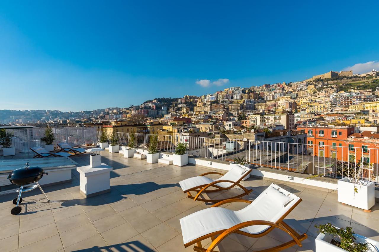 Poerio Rooftop Luxury Apartament Leilighet Napoli Eksteriør bilde