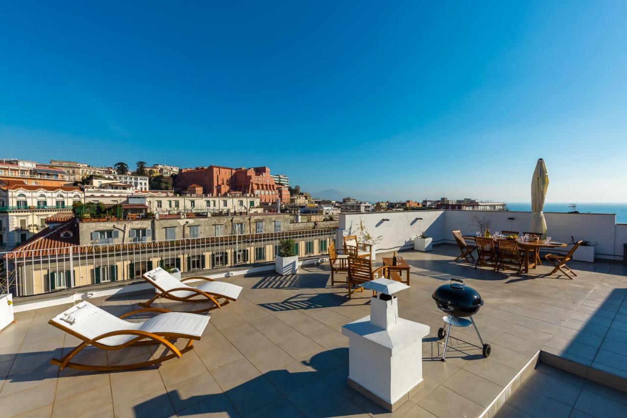 Poerio Rooftop Luxury Apartament Leilighet Napoli Eksteriør bilde