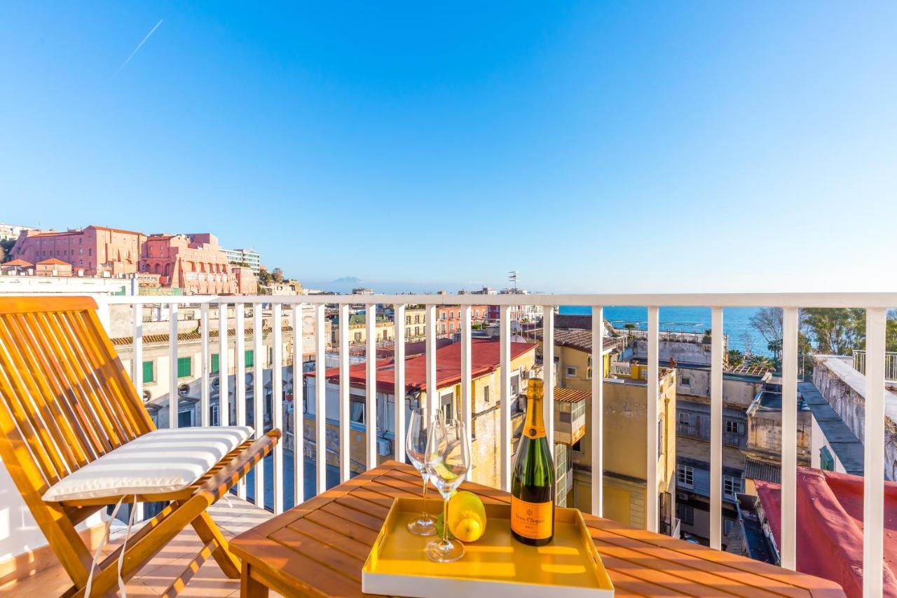 Poerio Rooftop Luxury Apartament Leilighet Napoli Eksteriør bilde