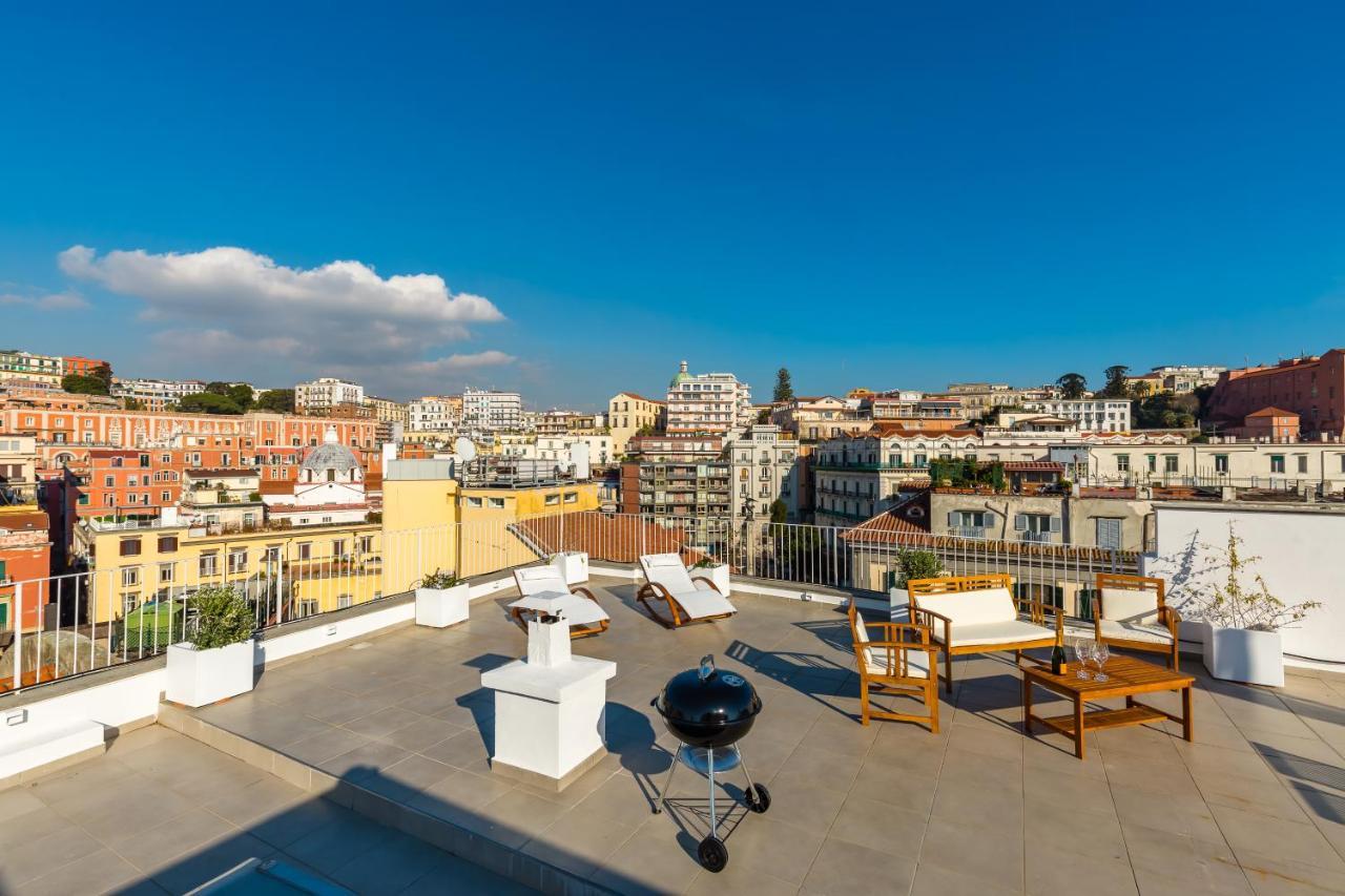 Poerio Rooftop Luxury Apartament Leilighet Napoli Eksteriør bilde