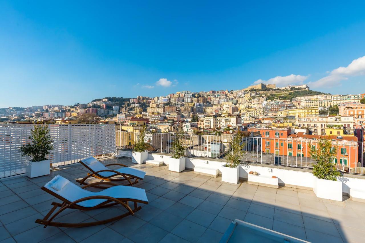 Poerio Rooftop Luxury Apartament Leilighet Napoli Eksteriør bilde