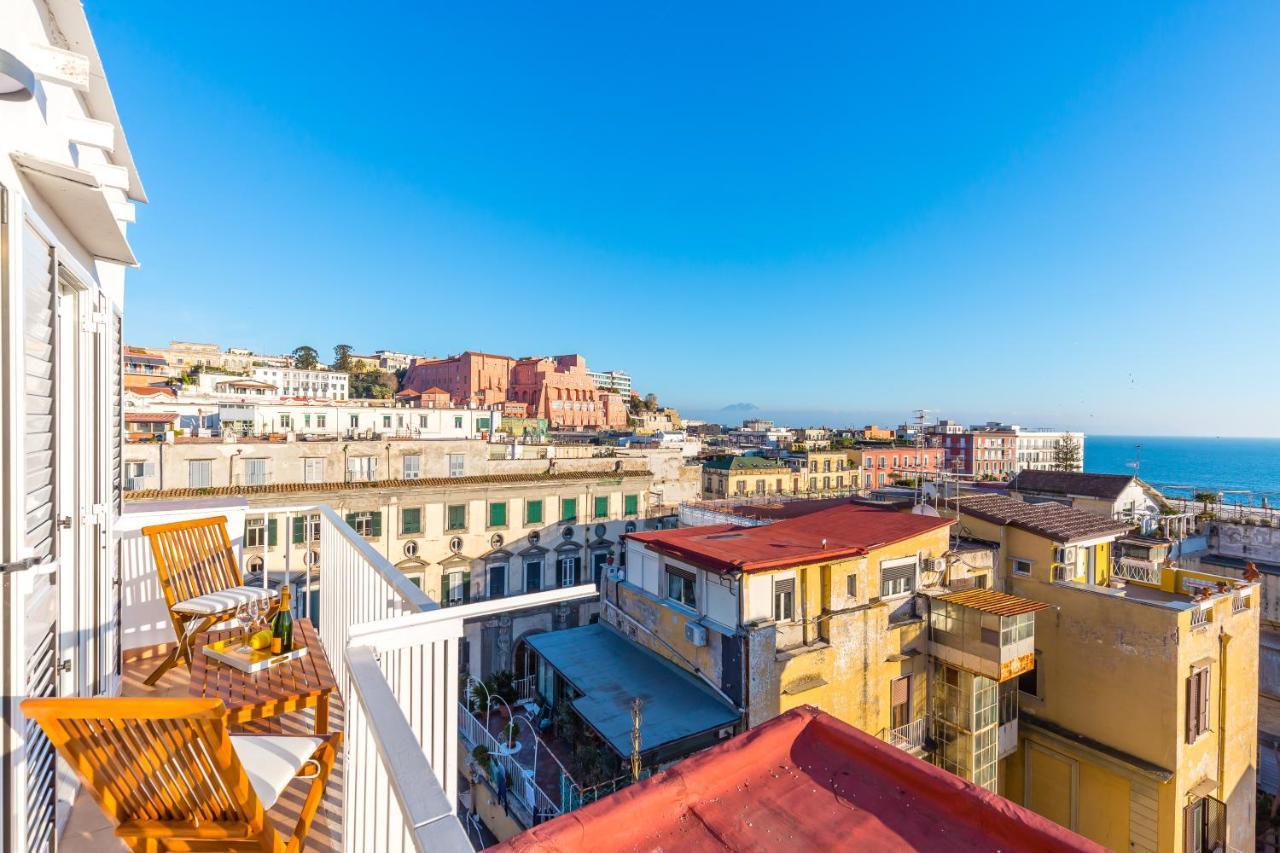 Poerio Rooftop Luxury Apartament Leilighet Napoli Eksteriør bilde