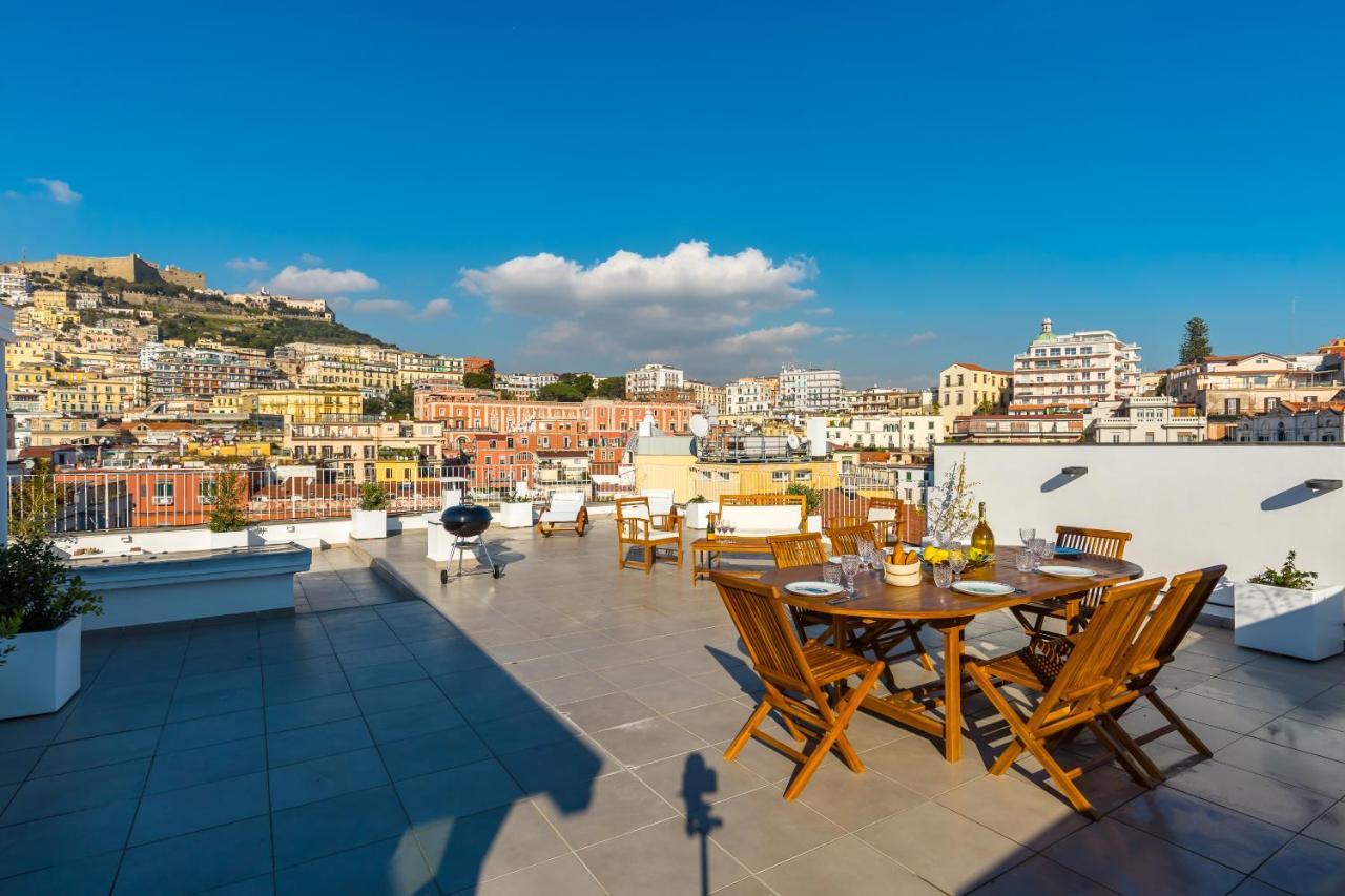 Poerio Rooftop Luxury Apartament Leilighet Napoli Eksteriør bilde