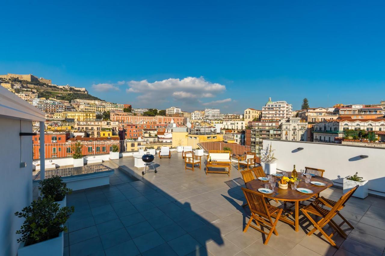 Poerio Rooftop Luxury Apartament Leilighet Napoli Eksteriør bilde