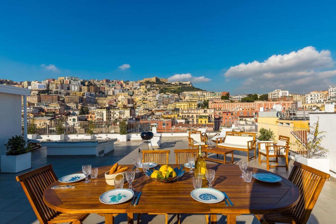 Poerio Rooftop Luxury Apartament Leilighet Napoli Eksteriør bilde